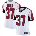 Wholesale Cheap Nike Falcons #37 Ricardo Allen White Men's Stitched NFL Vapor Untouchable Limited Jersey