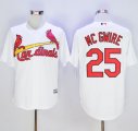 Wholesale Cheap Cardinals #25 Mark McGwire White New Cool Base Stitched MLB Jersey