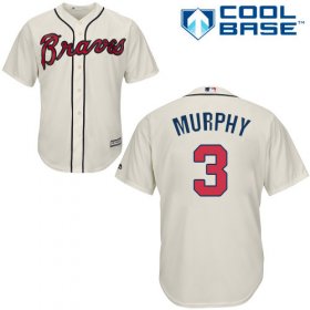 Wholesale Cheap Braves #3 Dale Murphy Cream Cool Base Stitched Youth MLB Jersey