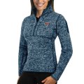 Wholesale Cheap Florida Panthers Antigua Women's Fortune 1/2-Zip Pullover Sweater Royal