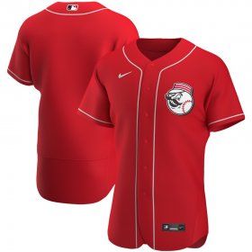 Wholesale Cheap Cincinnati Reds Men\'s Nike Red Alternate 2020 Authentic Team MLB Jersey