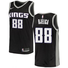 Wholesale Cheap Nike Kings #88 Nemanja Bjelica Black NBA Swingman Statement Edition Jersey