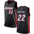 Wholesale Cheap Heat #22 Jimmy Butler Black Basketball Swingman Icon Edition Jersey