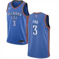 Wholesale Cheap Nike Thunder #3 Chris Paul Blue NBA Swingman Icon Edition Jersey