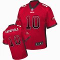 Wholesale Cheap Nike 49ers #10 Jimmy Garoppolo Red Team Color Men's Stitched NFL Elite Drift Fashion Jersey