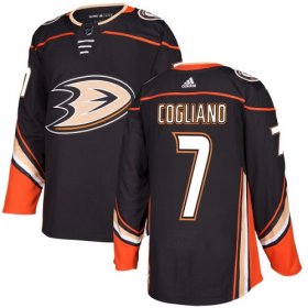Wholesale Cheap Adidas Ducks #7 Andrew Cogliano Black Home Authentic Youth Stitched NHL Jersey