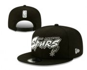 Wholesale Cheap San Antonio Spurs Snapback Ajustable Cap Hat YD 4