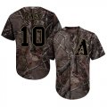 Wholesale Cheap Diamondbacks #10 Adam Jones Camo Realtree Collection Cool Base Stitched MLB Jersey