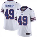 Wholesale Cheap Nike Bills #49 Tremaine Edmunds White Men's Stitched NFL Vapor Untouchable Limited Jersey