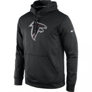 Wholesale Cheap Men's Atlanta Falcons Nike Black Practice Performance Pullover Hoodie