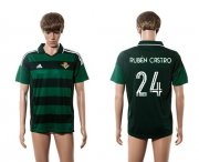 Wholesale Cheap Real Betis #24 Ruben Castro Away Soccer Club Jersey