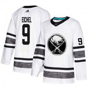Wholesale Cheap Adidas Sabres #9 Jack Eichel White Authentic 2019 All-Star Youth Stitched NHL Jersey