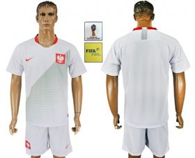 Wholesale Cheap Poland Blank Home Soccer Country Jersey