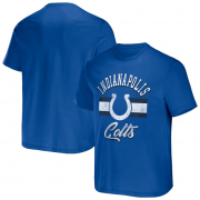Wholesale Cheap Men's Indianapolis Colts Blue x Darius Rucker Collection Stripe T-Shirt
