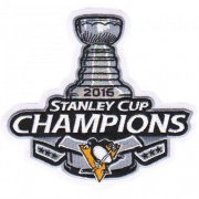 Wholesale Cheap Stitched 2016 Official NHL Stanley Cup Final Champions Pittsburgh Penguins Jersey Commemorative Patch