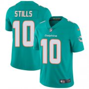 Wholesale Cheap Nike Dolphins #10 Kenny Stills Aqua Green Team Color Men's Stitched NFL Vapor Untouchable Limited Jersey