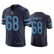 Wholesale Cheap Chicago Bears #68 James Daniels Navy Vapor Limited City Edition NFL Jersey
