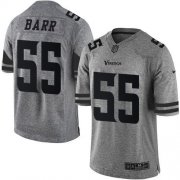 Wholesale Cheap Nike Vikings #55 Anthony Barr Gray Men's Stitched NFL Limited Gridiron Gray Jersey