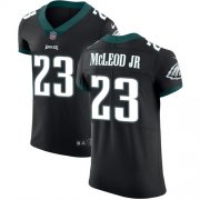 Wholesale Cheap Nike Eagles #23 Rodney McLeod Jr Black Alternate Men's Stitched NFL Vapor Untouchable Elite Jersey