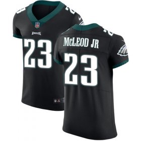 Wholesale Cheap Nike Eagles #23 Rodney McLeod Jr Black Alternate Men\'s Stitched NFL Vapor Untouchable Elite Jersey