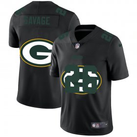 Wholesale Cheap Green Bay Packers #26 Darnell Savage Jr. Men\'s Nike Team Logo Dual Overlap Limited NFL Jersey Black