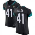 Wholesale Cheap Nike Jaguars #41 Josh Allen Black Team Color Men's Stitched NFL Vapor Untouchable Elite Jersey