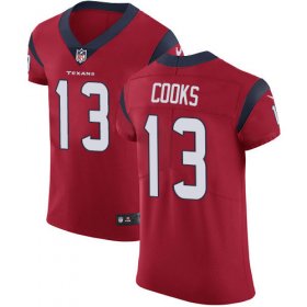 Wholesale Cheap Nike Texans #13 Brandin Cooks Red Alternate Men\'s Stitched NFL New Elite Jersey