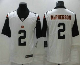 Wholesale Cheap Men\'s Cincinnati Bengals #2 Evan McPherso White 2016 Color Rush Stitched NFL Nike Limited Jersey