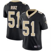 Wholesale Cheap Nike Saints #51 Cesar Ruiz Black Team Color Men's Stitched NFL Vapor Untouchable Limited Jersey