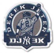 Wholesale Cheap Stitched Derek Jeter New York Yankees 3000th Hit Jersey Patch (DJ 3k)