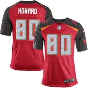 Wholesale Cheap Nike Buccaneers #80 O. J. Howard Red Team Color Men\'s Stitched NFL New Elite Jersey