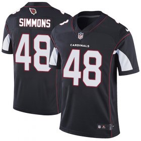 Wholesale Cheap Nike Cardinals #48 Isaiah Simmons Black Alternate Men\'s Stitched NFL Vapor Untouchable Limited Jersey