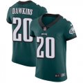 Wholesale Cheap Nike Eagles #20 Brian Dawkins Midnight Green Team Color Men's Stitched NFL Vapor Untouchable Elite Jersey