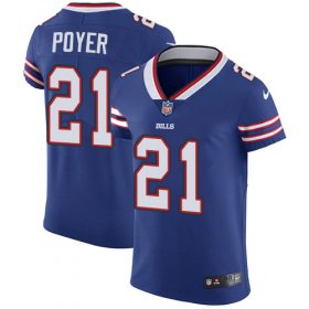 Wholesale Cheap Nike Bills #21 Jordan Poyer Royal Blue Team Color Men\'s Stitched NFL Vapor Untouchable Elite Jersey