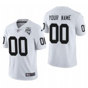 Wholesale Cheap Las Vegas Raiders Custom Men's Nike 2020 Inaugural Season Vapor Limited NFL Jersey White