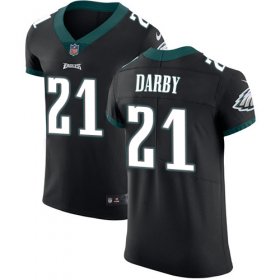Wholesale Cheap Nike Eagles #21 Ronald Darby Black Alternate Men\'s Stitched NFL Vapor Untouchable Elite Jersey