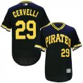 Wholesale Cheap Pirates #29 Francisco Cervelli Black Flexbase Authentic Collection Cooperstown Stitched MLB Jersey