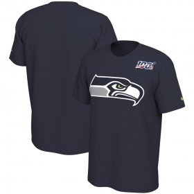 Wholesale Cheap Seattle Seahawks Nike Primary Logo Legend NFL 100 Performance T-Shirt College Navy