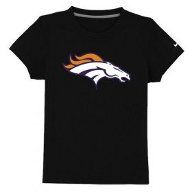 Wholesale Cheap Denver Broncos Sideline Legend Authentic Logo Youth T-Shirt Black