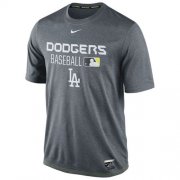 Wholesale Cheap Los Angeles Dodgers Nike Legend Team Issue Performance T-Shirt Charcoal