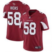 Wholesale Cheap Nike Cardinals #58 Jordan Hicks Red Team Color Men's Stitched NFL Vapor Untouchable Limited Jersey