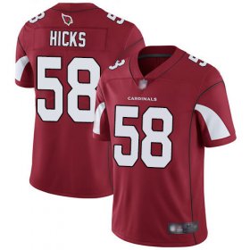 Wholesale Cheap Nike Cardinals #58 Jordan Hicks Red Team Color Men\'s Stitched NFL Vapor Untouchable Limited Jersey