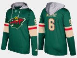 Wholesale Cheap Wild #6 Ryan Murphy Green Name And Number Hoodie