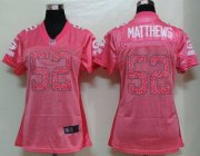 Wholesale Cheap Nike Packers #52 Clay Matthews Pink Sweetheart Women's NFL Game Jersey