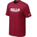 Wholesale Cheap Nike Buffalo Bills Sideline Legend Authentic Font Dri-FIT NFL T-Shirt Red