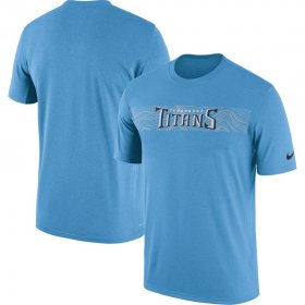 Wholesale Cheap Tennessee Titans Nike Sideline Seismic Legend Performance T-Shirt Blue
