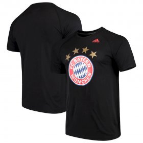 Wholesale Cheap Bayern Munich adidas Primary Logo Ultimate T-Shirt Black