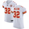 Wholesale Cheap Nike Chiefs #32 Marcus Allen White Men's Stitched NFL Vapor Untouchable Elite Jersey