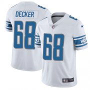 Wholesale Cheap Nike Lions #68 Taylor Decker White Men's Stitched NFL Vapor Untouchable Limited Jersey