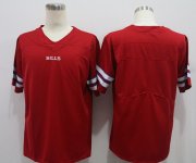 Wholesale Cheap Nike Bills Blank Red Vapor Untouchable Limited Jersey